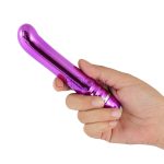 metal dildo purple