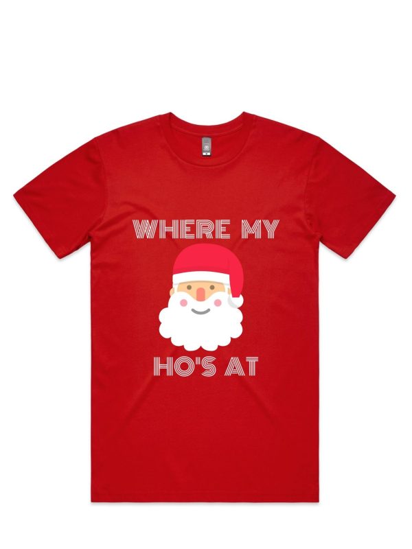 where my hoes at t shirt