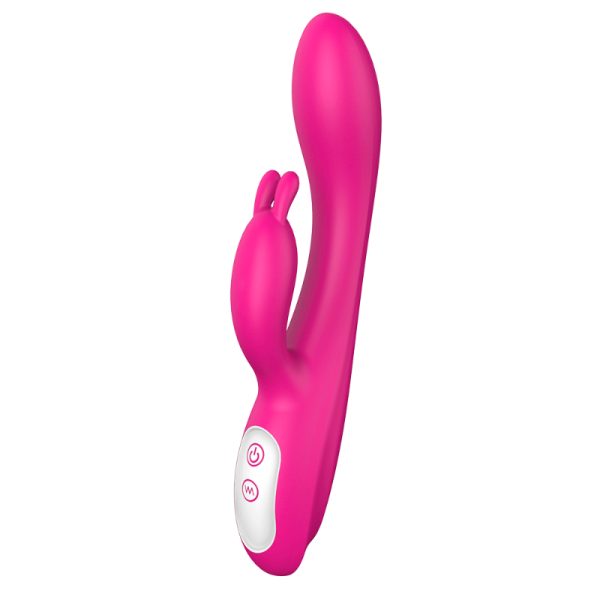 Pearl Bead Vibrators & Rabbit Vibrators - Naughty Heating Rabbit Vibrator - Pink