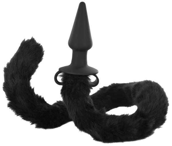 Tailz black tail anal plug