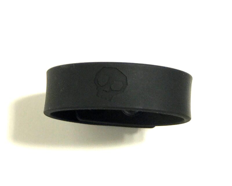 Boneyard Silicone Cock Strap - 3 Snap Ring - Black - Cock Rings