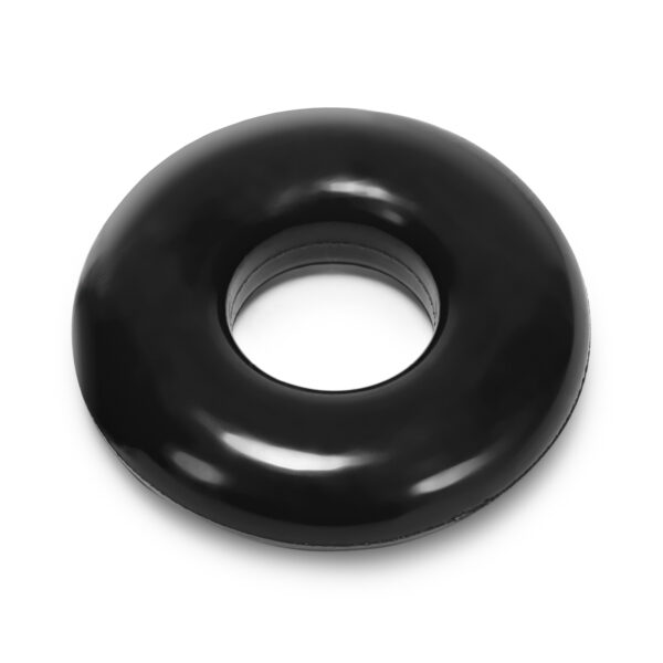 Donut 2 Cockring Large Black - Cock Rings