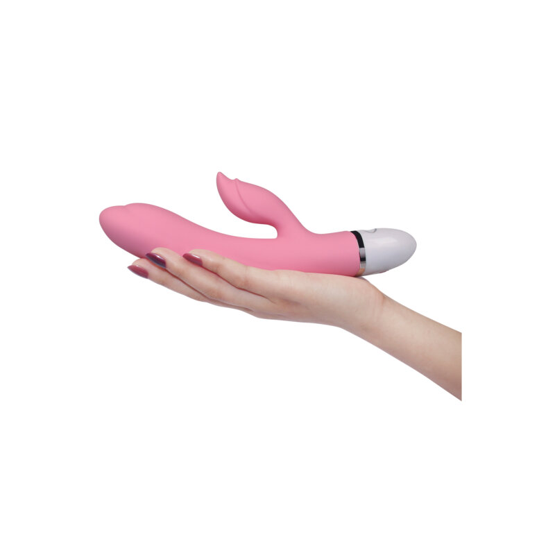 Dreamer II 7 Speed Rechargeable Vibrator Pink - Vibrator Rabbit Lovetoy - Image 7