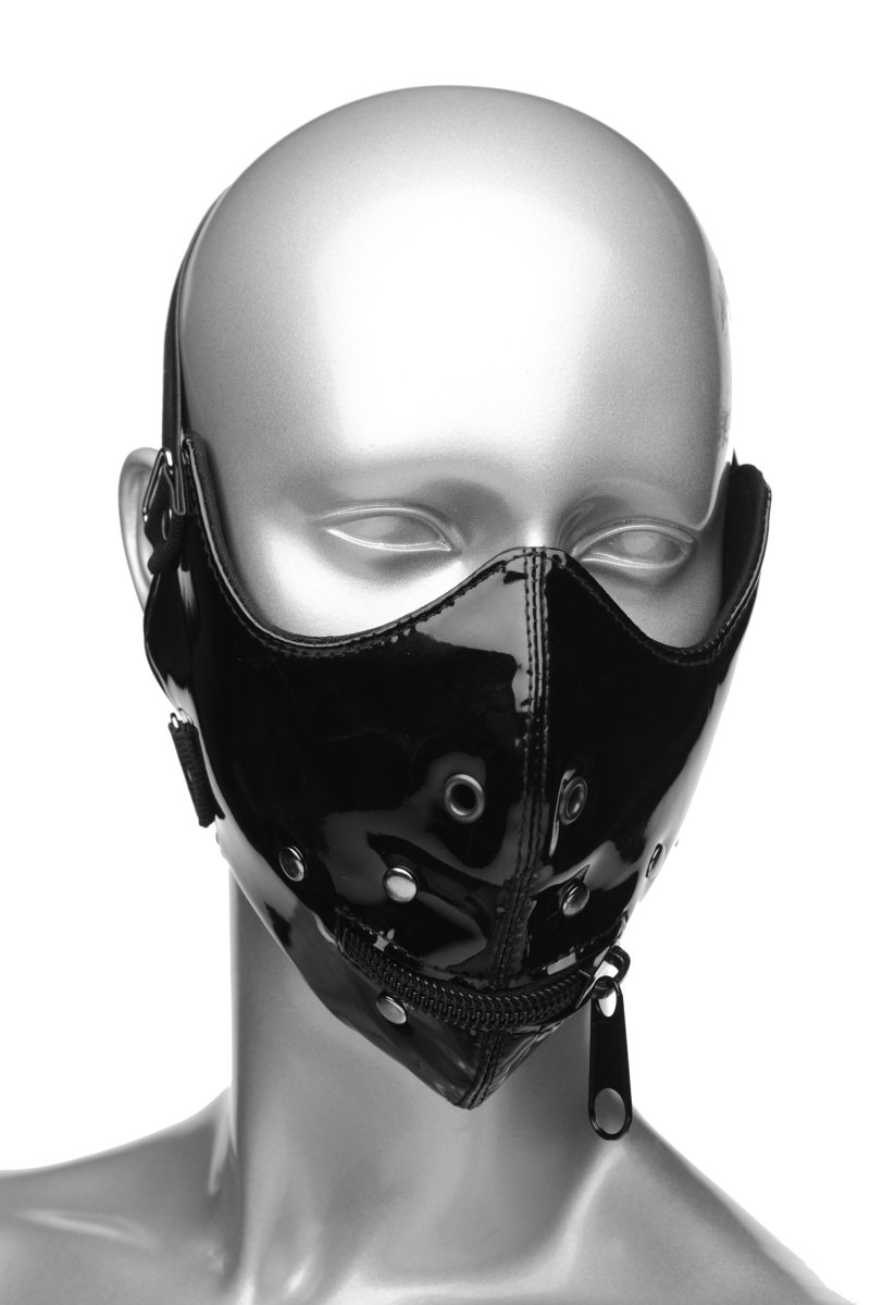 Blindfolds and Hoods - Lektor Zipper Mouth Muzzle