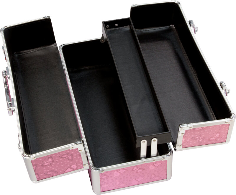 Sex Toy Storage - Lockable Large Vibrator Case Pink