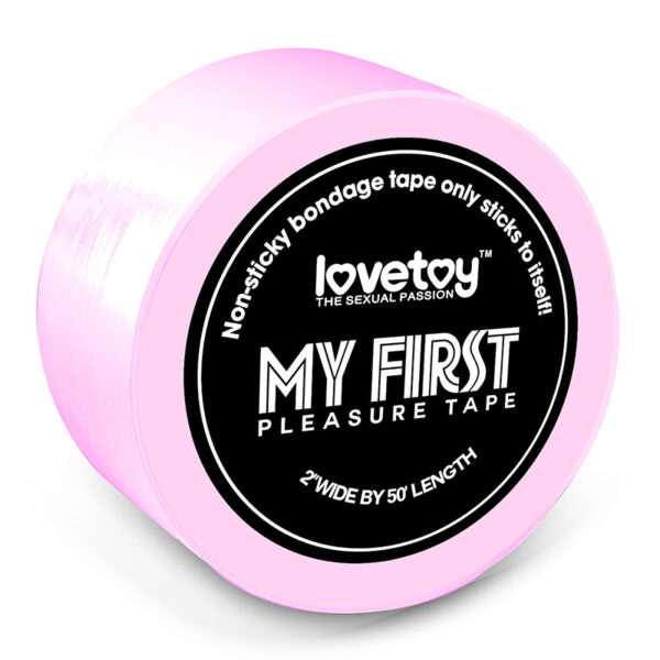 My First Non-Sticky Bondage Tape Pink - Lovetoy