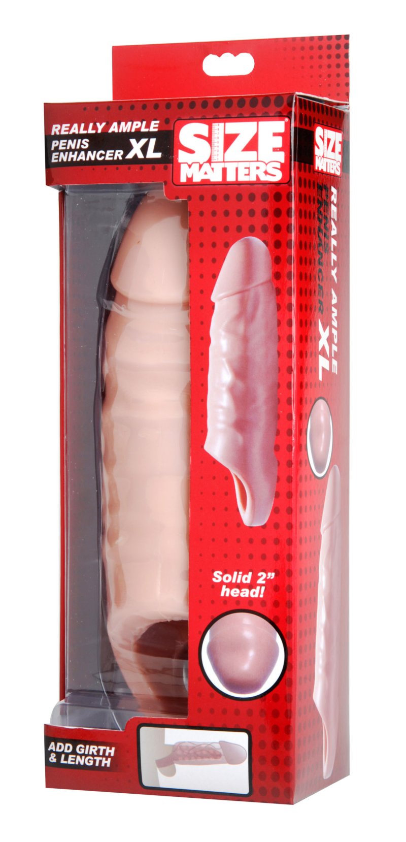 Size Matters - Really Ample XL Penis Enhancer Sheath