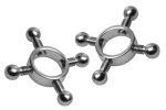 Nipple Play - Rings Of Fire Stainless Steel Nipple Press Set