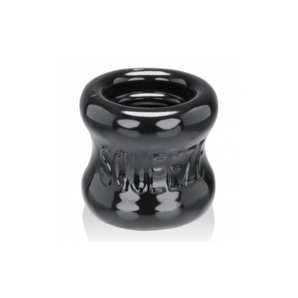 Squeeze Ball Stretcher Black - Cock and Ball