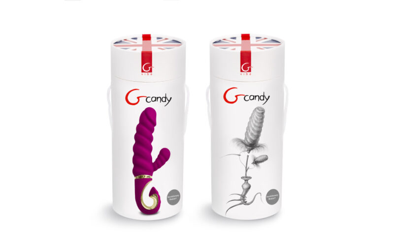 Gcandy Raspberry premium rabbit vibrator