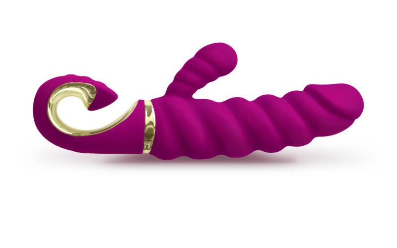 Gcandy Raspberry premium rabbit vibrator