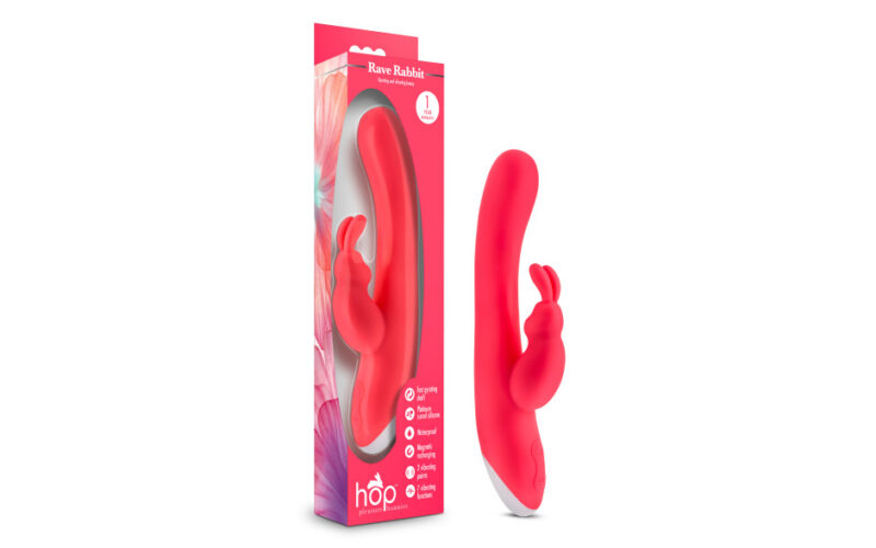 Hop Rave Rabbit vibrator Cerise