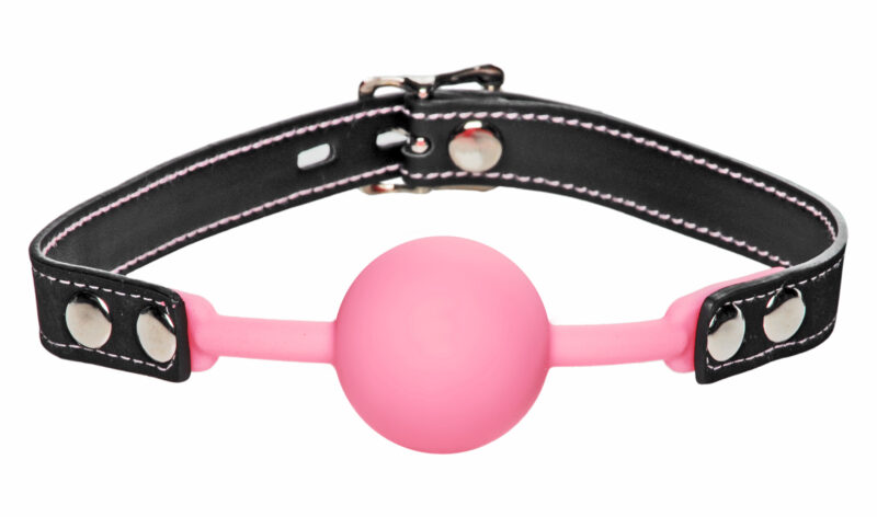 Glow Gag Glow in the Dark Silicone Ball Gag