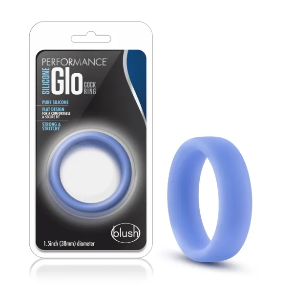Performance Silicone Glo Cock Ring Glow - Cock Rings