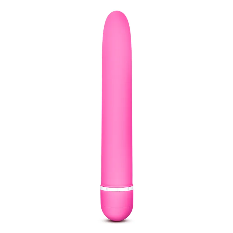 Rose Luxuriate 7 Inches Quiet Yet Powerful Multi Speed Adjustable Vibrations - Vibrator Slimline Blush Rose - Mindadultshop