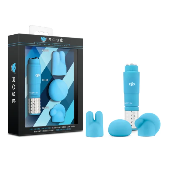Rose Revitalize Massage Kit Blue - Vibrator