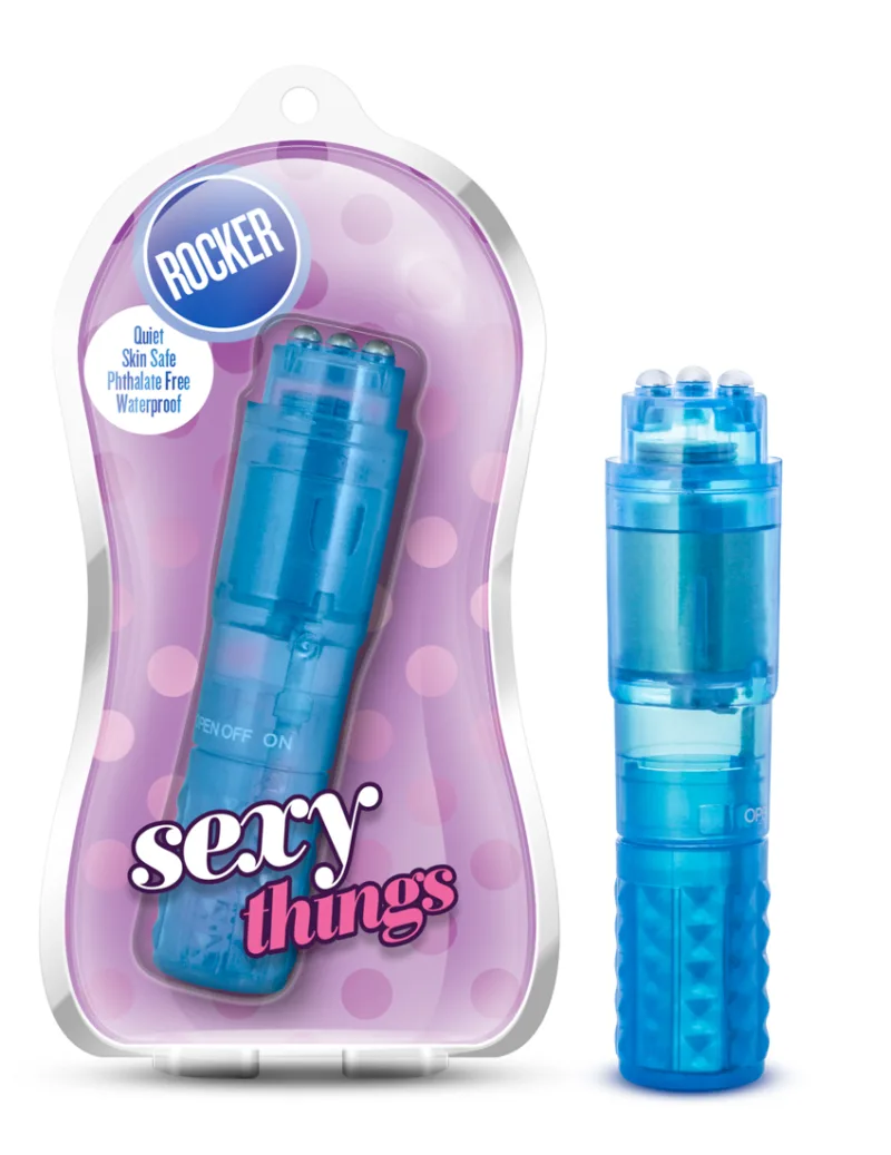 Sexy Things Rocker Compact Travel Companion 4 inches Vibrator - Vibrator