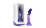 Purple Rain Silicone Dildo