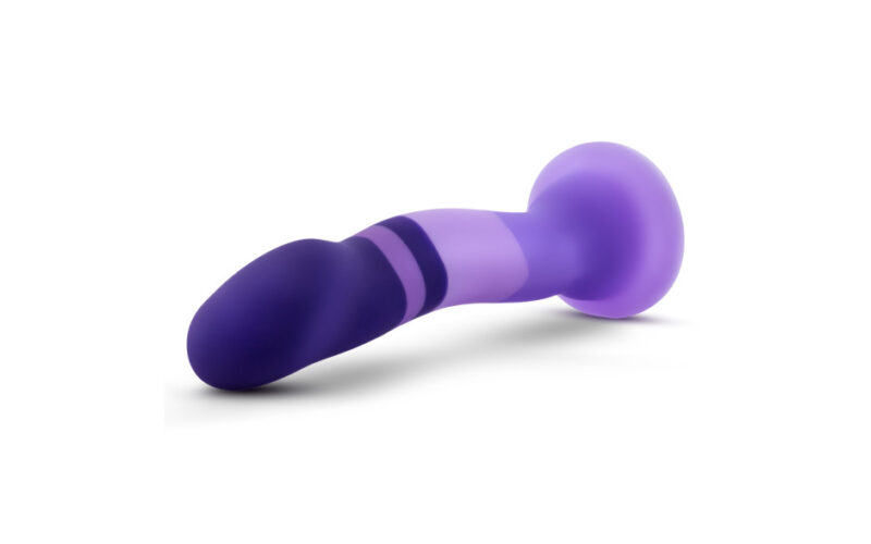 Purple Rain Silicone Dildo