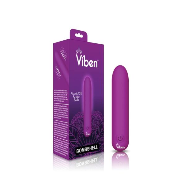 Bombshell 5 Speed 9.5cm USB Mighty Bullet Berry-Vibrating