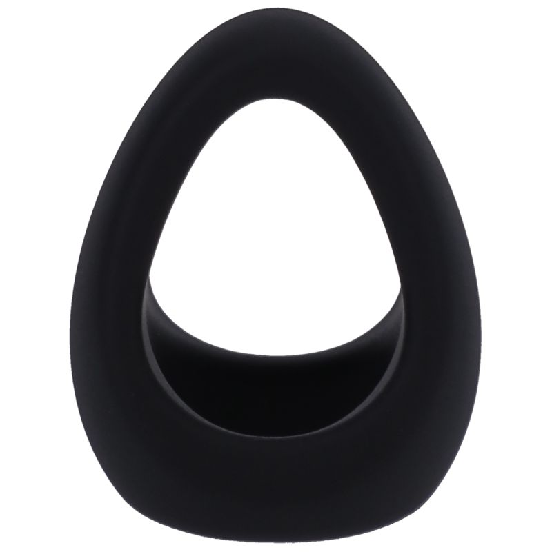 Stirrup Silicone Cock Ring Onyx - Adult Toys New Adult Toys Cock Rings Cock and Ball Tantus - Mindadultshop